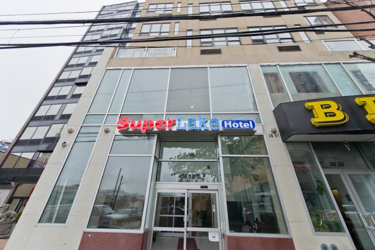 Super Lake Hotel New York Bagian luar foto